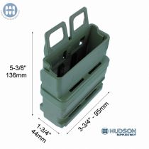 ITW FastMag&trade; Porte-Chargeur HD MOLLE 00814 Vert Feuill
