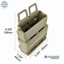 ITW FastMag&trade; Porte-Chargeur HD MOLLE 00812 Tan
