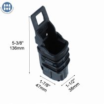 ITW FastMag&trade; Pistole MOLLE 00611 Noir