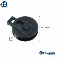 Bloque Cordons Ajustable 3mm Noir