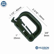 Retail Package Two ITW Grimloc Carabiners110-4100 CAG