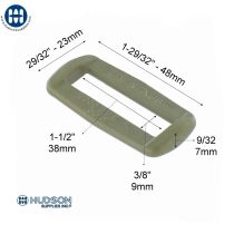ITW Looploc 38mm Anneau Rectangulaire 111-0150 Tan