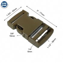 ITW Boucle Classique SR 101-0150 38mm Brun Coyote