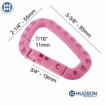 ITW Carabiner Tac Link 110-4200 Rose