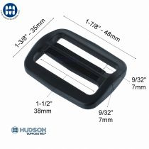 ITW 105-0150 Ajusteur Standard 38mm Noir