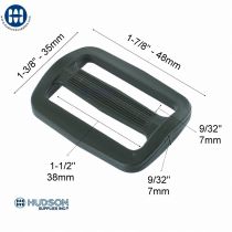 ITW 105-0150 Standard Tri-glide 1-1/2" Foliage Green 