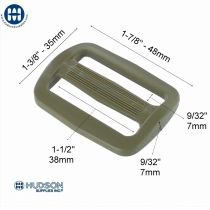 ITW 105-0150 Standard Tri-glide 1-1/2" Tan 