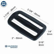 ITW 105-0200 Ajusteur Standard 50mm Noir2" Black 