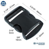 ITW 815-0006 et 815-0007 Boucle Trovato TSR 50mm Noir