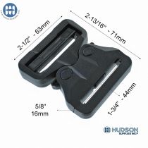 ITW GT Cobra Loop femelle 250-0011 Noir 44mm