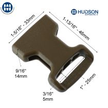 ITW GTSR 810-1057 Femelle Anneau 25mm Brun Coyote