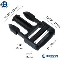 ITW GTSR 810-1058 M&acirc;le Fixe 25mm Noir