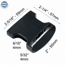 ITW Nexus GTSR Anneau Femelle 50mm Noir 810-1077