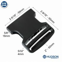 ITW Nexus GTSR Ajusteur Femelle 50mm Noir 810-1078