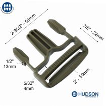 ITW Nexus GTSR Ajusteur M&acirc;le 50mm Tan 810-1080