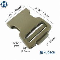 ITW GTSR 50mm Antid&eacute;rapant Femelle LL 810-1093 Tan