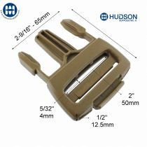 ITW GTSR 50mm Antid&eacute;rapant M&acirc;le LL 810-1095 Brun Coy