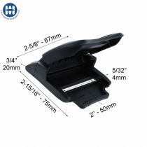 ITW Cyberian Cam II buckle 100-1950  2" Black