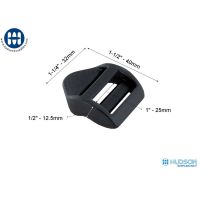 ITW Fixlock Contoured SLL 1" Black