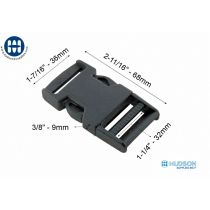ITW Fixlock Classic SR 1-1/4in Black