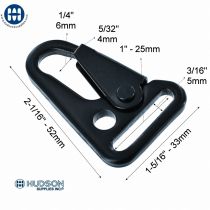 Crochet en m&eacute;tal pour des &eacute;lingues 