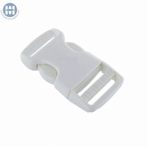Basic Side Release Buckle 1" White