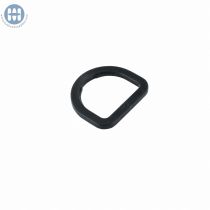 Basic D-Ring 1" Flat Black