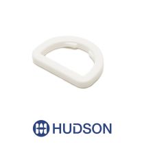 Basic D-Ring 1" Flat White