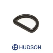 Basic D-Ring 1" Round Black