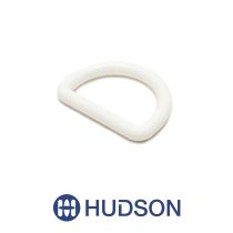 Basic D-Ring 1" Round White