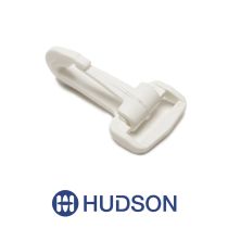 Basic Snap Hook 1" White