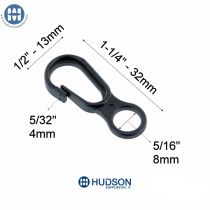 Glove Hook Black