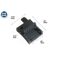 Basic Lanyard Buckle 5/8" Black