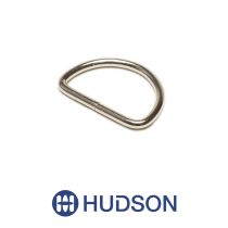 Anneau  en "D" 25mm Plaqu&eacute; Nickel