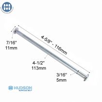 Aluminum Screw Posts 4-1/2" (114mm)