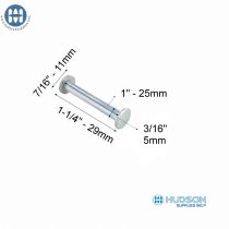 Chicago Bookbinding Screw and Post - Vis et Poteau Reliure