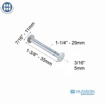 Chicago Bookbinding Screw and Post - Vis et Poteau Reliure