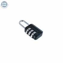Small Black Resettable Combination Padlock for Luggage