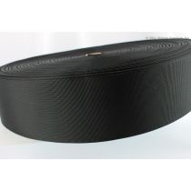 Nylon Webbing Light (17337) 3" (75mm) 401 Black (By the roll)