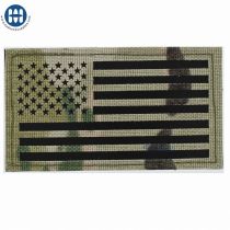 Large USA Flag die-cut Multicam