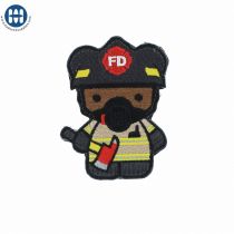 Kuma Korps - Fire Fighter Bear - Morale Patch - Color