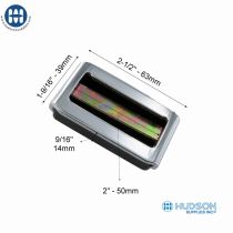 Seat Belt Adjustor 2" (50mm) Black