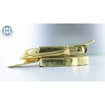 Hudson Drawbolt with Key Offset Brass