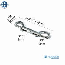 Double End Hook 88 Nickel