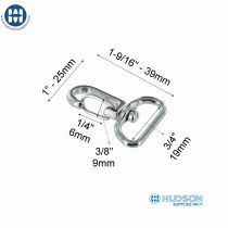 Swivel Hook M103-18 Nickel