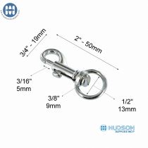 Round Swivel Hook M108-13