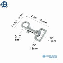 Swivel Hook M110-20 Matt