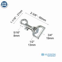 Swivel Hook M110-20 Nickel