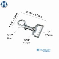 Swivel Hook M110-25 Nickel