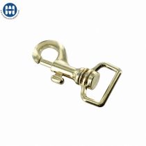 Mousqueton Crochet Rotatif  M116 25mm Plaqu&eacute; Laiton